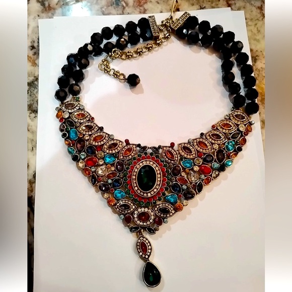 Heidi Daus “Worth Waiting For” Gemstone Necklace - Picture 1 of 5